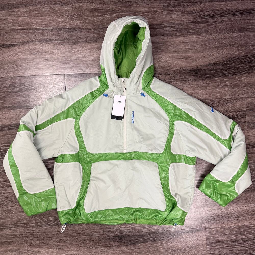 Nike Project FROG Sliced Pod Half Zip Jacket Grey Green L NWT IB4012-072